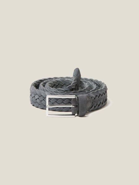 Peplum belt Iya made of genuine suede/ leather (any color) в