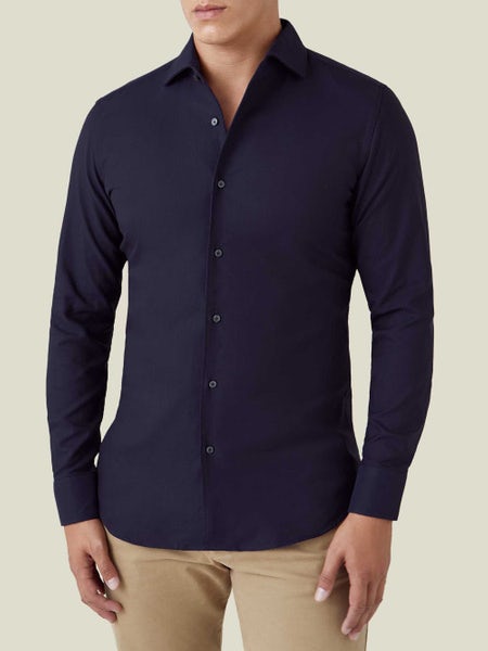 Forest Green Brushed Cotton Shirt