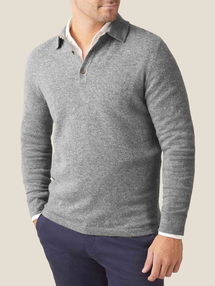 Polo-Sweater
